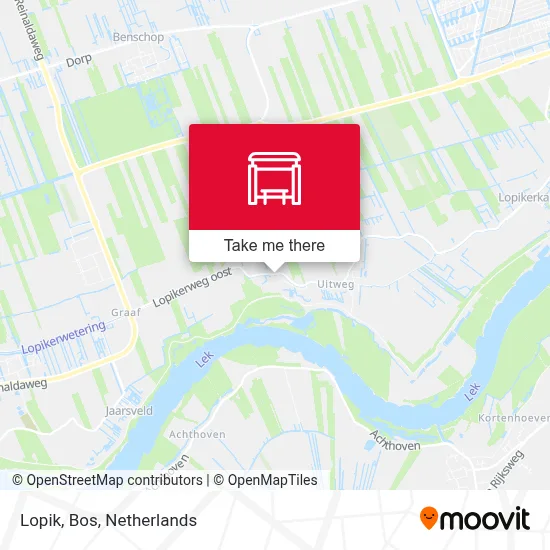 Lopik, Bos map