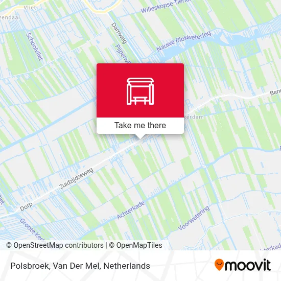 Polsbroek, Van Der Mel map