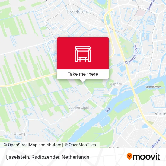 Ijsselstein, Radiozender map