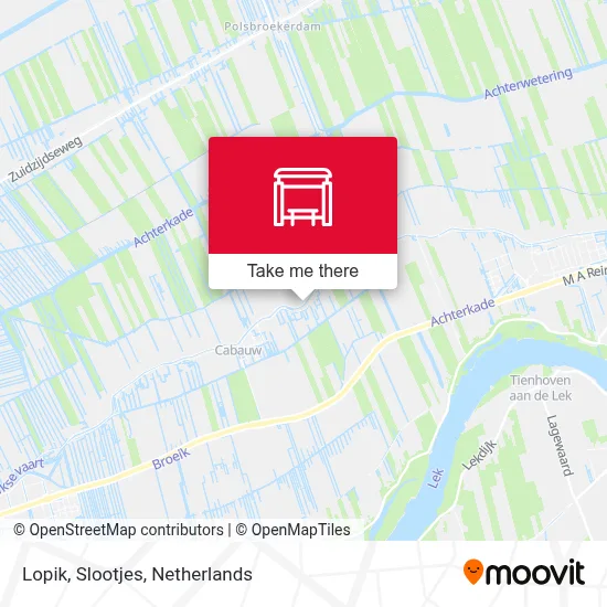 Lopik, Slootjes map