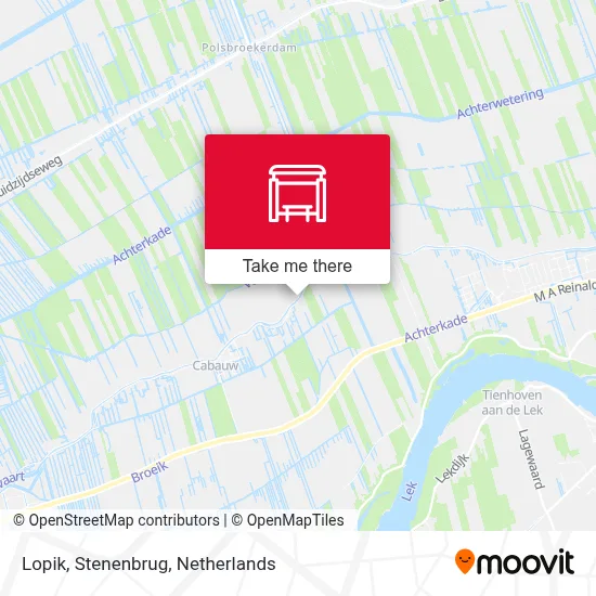 Lopik, Stenenbrug map