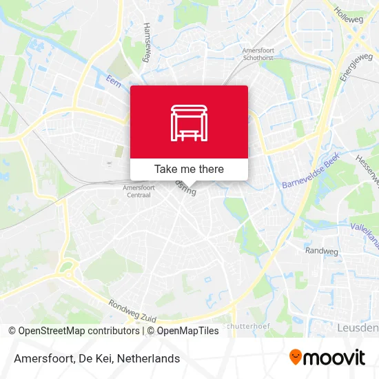 Amersfoort, De Kei map