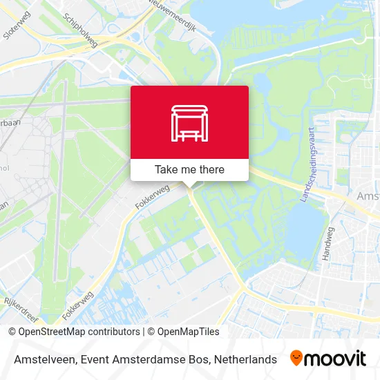Amstelveen, Event Amsterdamse Bos map