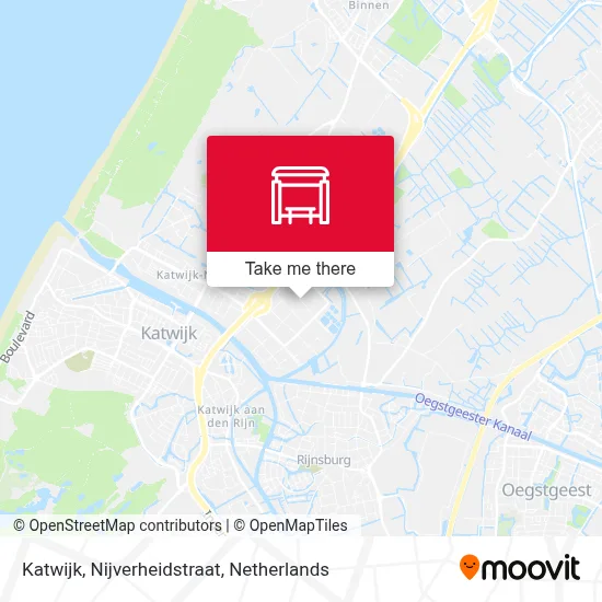 Katwijk, Nijverheidstraat map