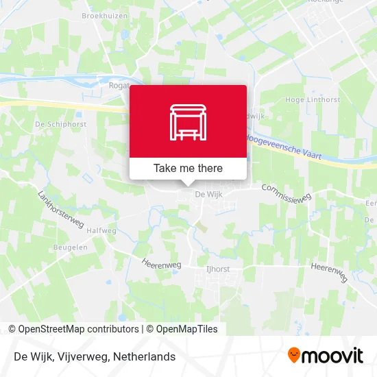 De Wijk, Vijverweg map