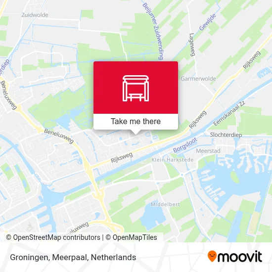Groningen, Meerpaal map