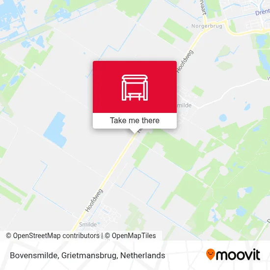 Bovensmilde, Grietmansbrug map