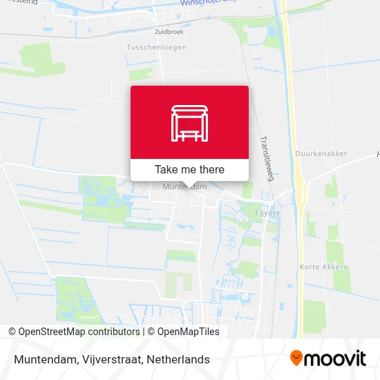 Muntendam, Vijverstraat map
