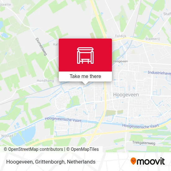 Hoogeveen, Grittenborgh map