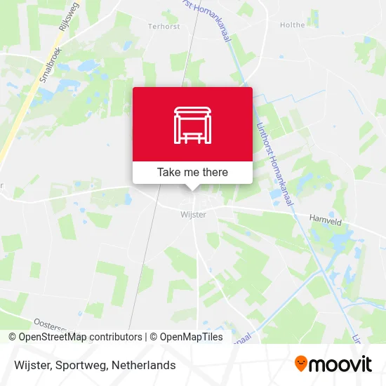 Wijster, Sportweg map