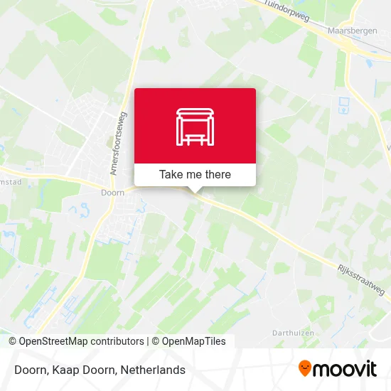 Doorn, Kaap Doorn map