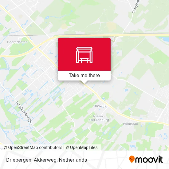 Driebergen, Akkerweg map