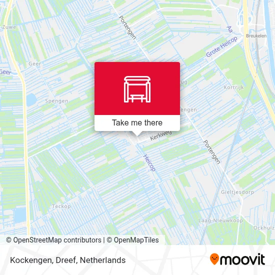 Kockengen, Dreef map