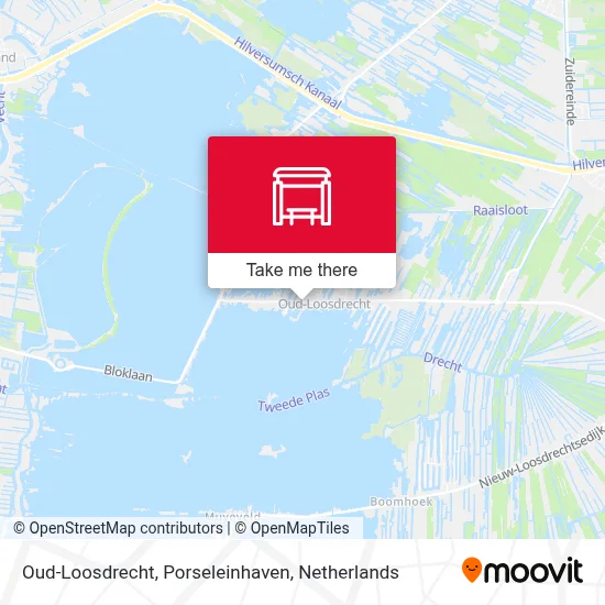 Oud-Loosdrecht, Porseleinhaven map