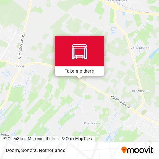 Doorn, Sonora map