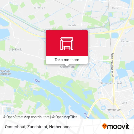 Oosterhout, Zandstraat map