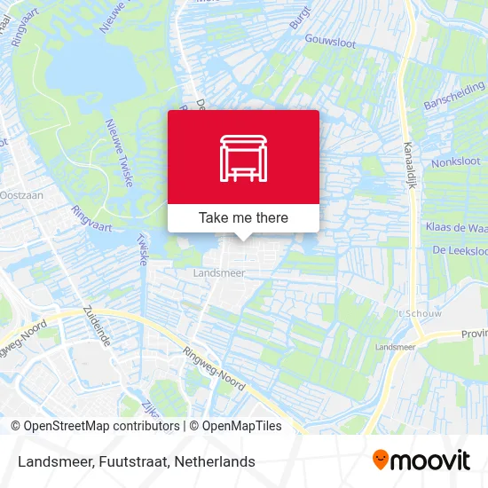 Landsmeer, Fuutstraat map
