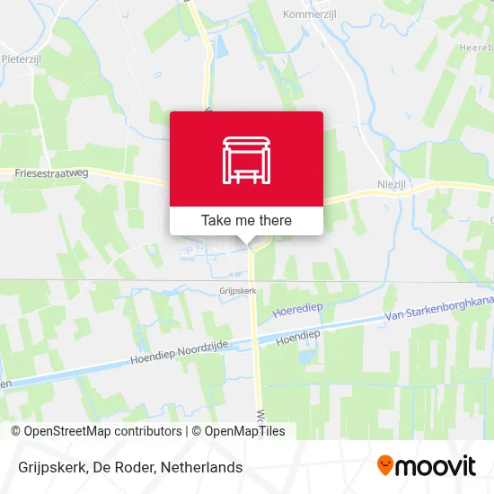 Grijpskerk, De Roder map