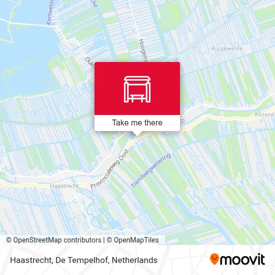 Haastrecht, De Tempelhof map