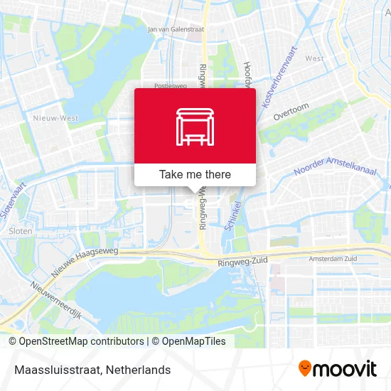 Maassluisstraat map