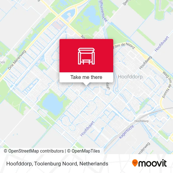 Hoofddorp, Toolenburg Noord map