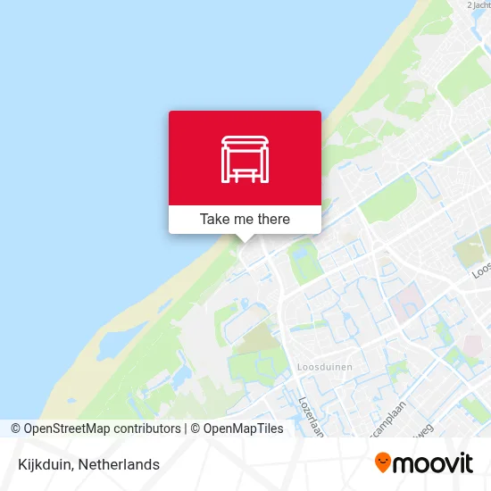 Kijkduin map
