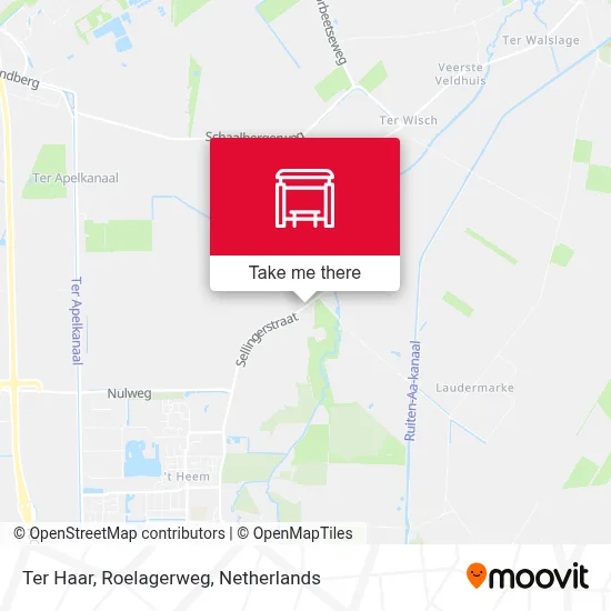 Ter Haar, Roelagerweg map