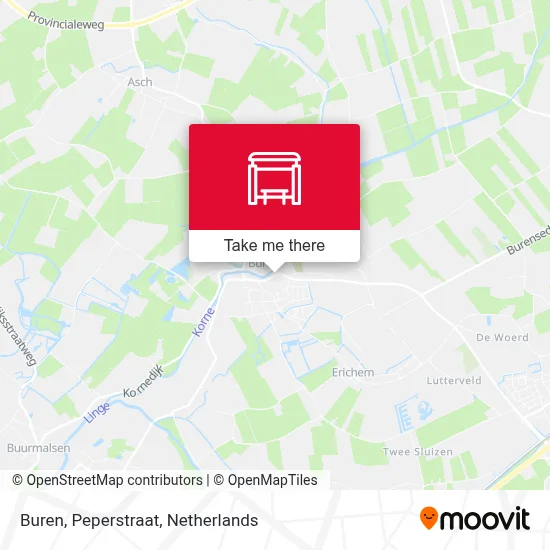 Buren, Peperstraat map