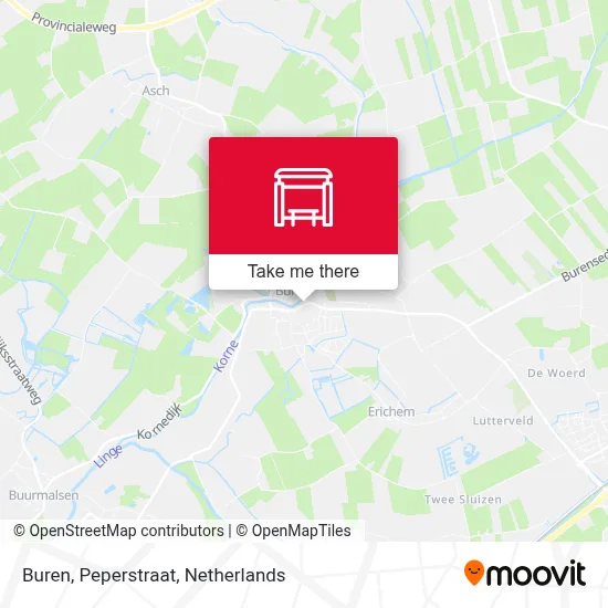 Buren, Peperstraat map