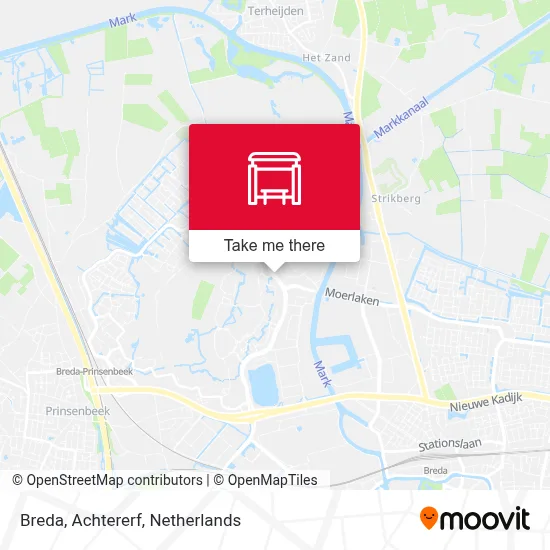 Breda, Achtererf map
