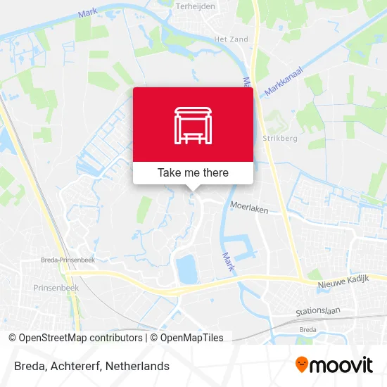 Breda, Achtererf Karte