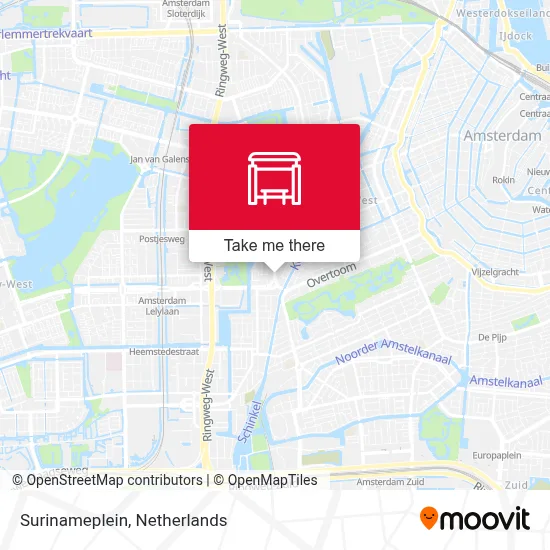 Surinameplein map