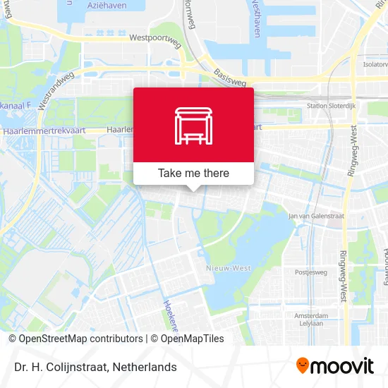 Dr. H. Colijnstraat map