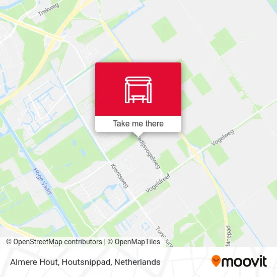 Almere Hout, Houtsnippad map