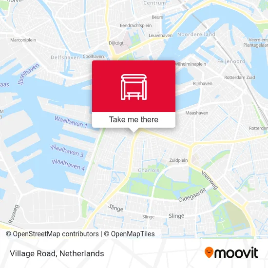 Dorpsweg map