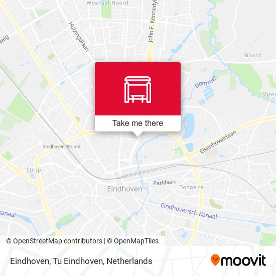 Eindhoven, Tu Eindhoven Karte