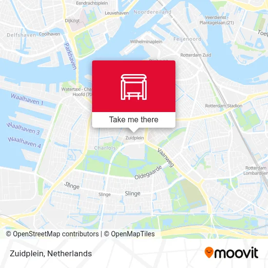 Zuidplein map