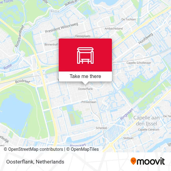 Oosterflank map