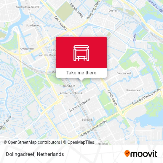 Dolingadreef Karte