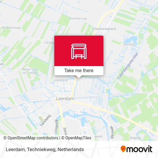 Leerdam, Techniekweg map