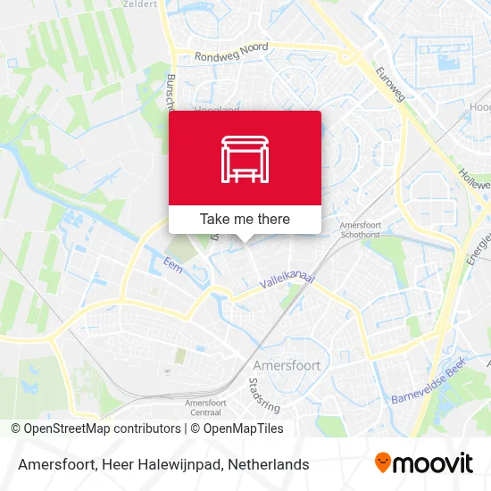 Amersfoort, Heer Halewijnpad map
