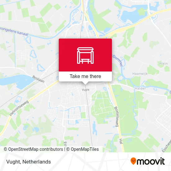 Vught Karte