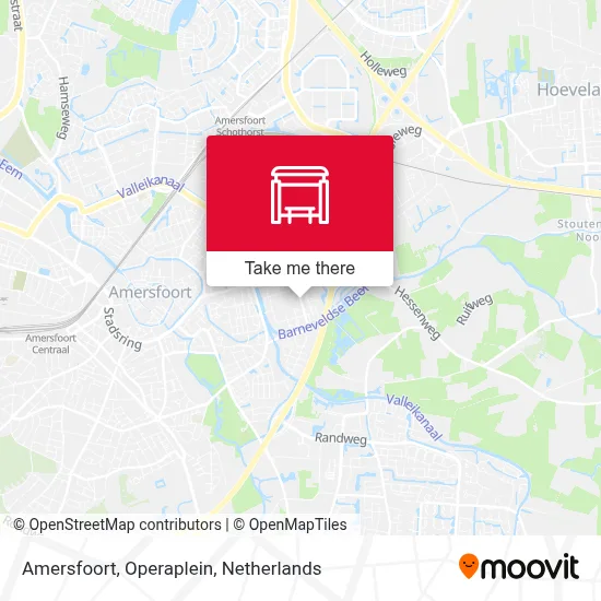 Amersfoort, Operaplein Karte