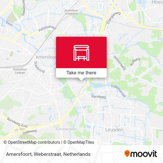 Amersfoort, Weberstraat map