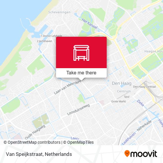 Van Speijkstraat Karte
