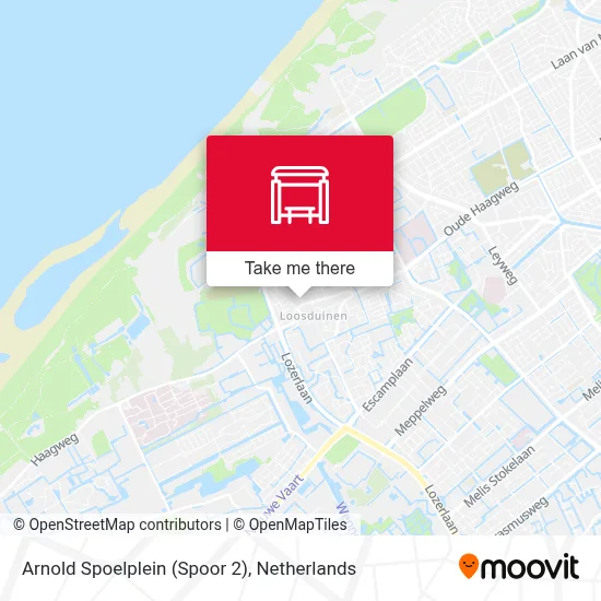 Arnold Spoelplein (Spoor 2) map