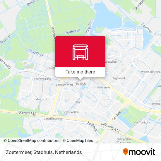 Zoetermeer, Stadhuis map