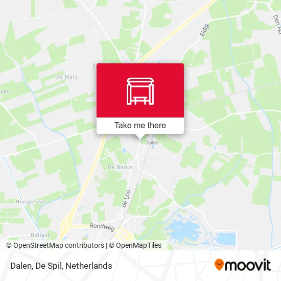 Dalen, De Spil map