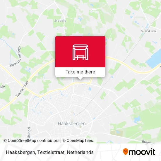 Haaksbergen, Textielstraat map