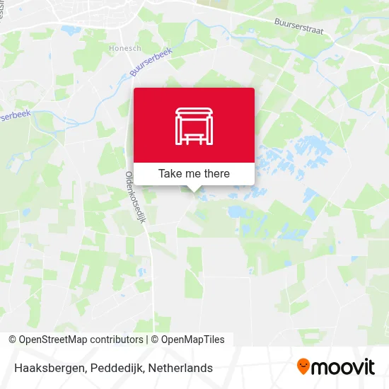 Haaksbergen, Peddedijk Karte
